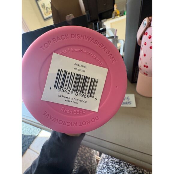 Brumate - 35oz Pink Checkered Resa Brand New - Picture 3 of 4